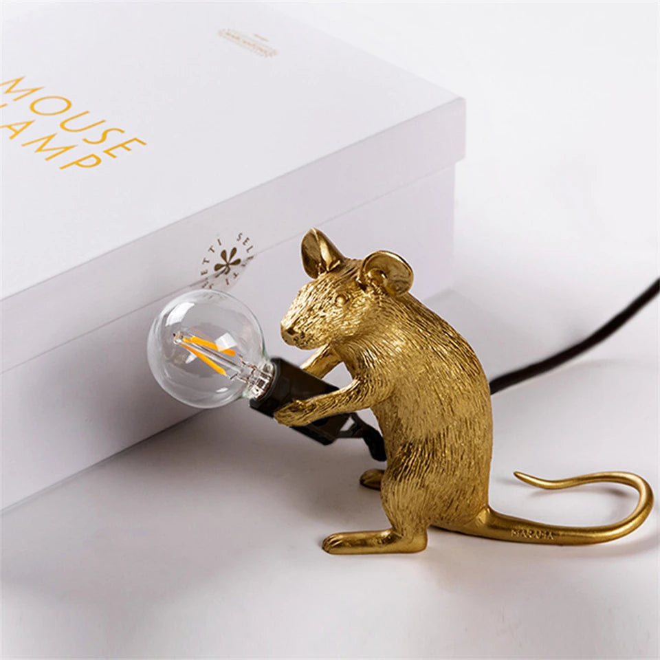 Mouse LED Table Lamp Modern Style