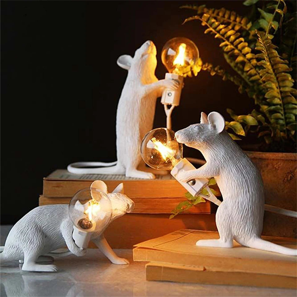 Mouse LED Table Lamp Modern Style